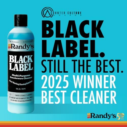Limpiador Randy's Black Label con 24 cepillos de cerdas en ángulo – Kit de limpieza todo en uno para cristalería, cerámica, metal y áreas de difícil - imagen 5