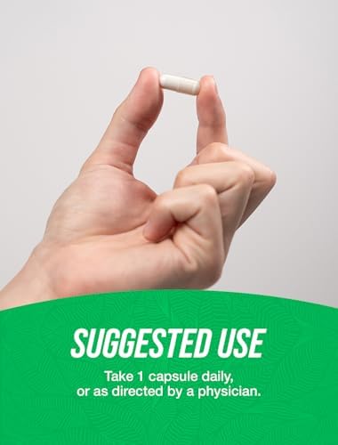 Cápsulas de Policosanol BulkSupplements.com - 100mg de caña de azúcar, sin gluten, 1 cápsula por porción, 240 cápsulas (paquete de 1) - imagen 4
