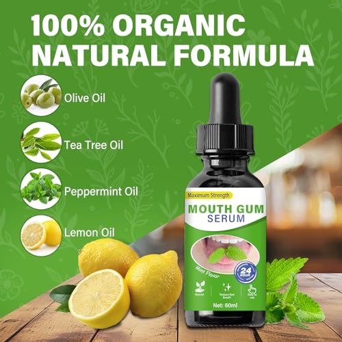 Gotas Gum Restore - Reparación Avanzada para Encías Recedentes y Mal Aliento, 2 Fl Oz - imagen 5