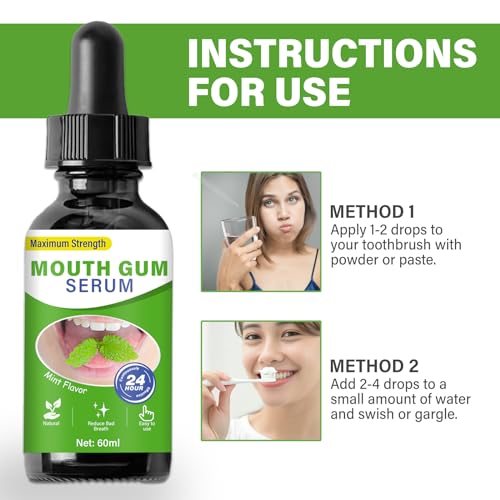Gotas Gum Restore - Reparación Avanzada para Encías Recedentes y Mal Aliento, 2 Fl Oz - imagen 7
