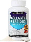 OTYKMBF Píldoras de Colágeno Múltiple 1800mg, Tipos I, II, III, V, X - Complejo de Colágeno Hidrolizado para Piel, Articulaciones, Cabello y Uñas, 90 - imagen 1