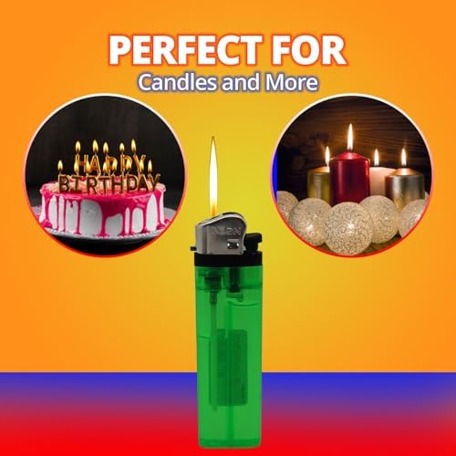 Encendedor Desechable Clásico Thrive- con Llama Suave - Calidad Mejorada, Perfecto Encendido Siempre - Colores Variados, Estilo de Bolsillo - Paquete - imagen 3