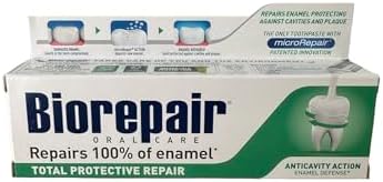 Pasta Dental Biorepair Total Protective Repair con microRepair, Nueva Fórmula - 2.5 Oz (75ml) Tubos (Paquete de 2) [Importación Italiana] - imagen 1