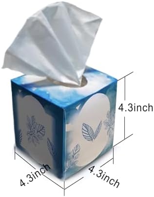 Paquete de 6 cajas de pañuelos desechables SPurePaper, 3 capas, 60 pañuelos por caja, total 360 pañuelos - imagen 5