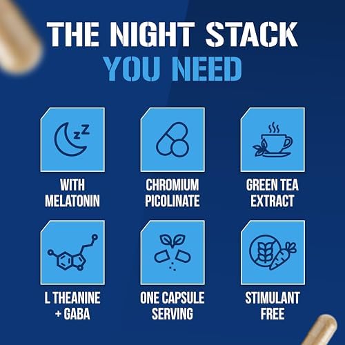Quema Grasa Nocturna para Pérdida de Peso - Suplemento para Hombres y Mujeres con Té Verde y Extracto de Frijol Blanco - Potenciador de Metabolismo y - imagen 5