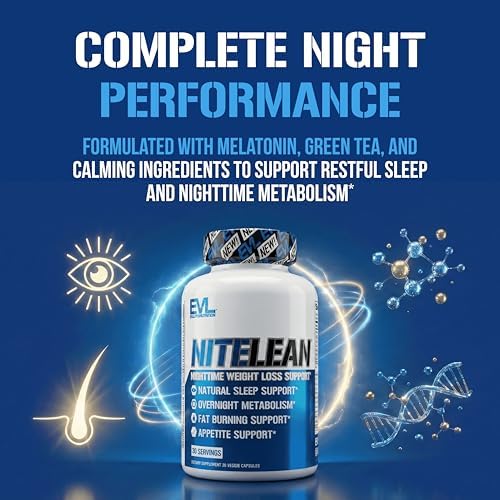 Quema Grasa Nocturna para Pérdida de Peso - Suplemento para Hombres y Mujeres con Té Verde y Extracto de Frijol Blanco - Potenciador de Metabolismo y - imagen 8