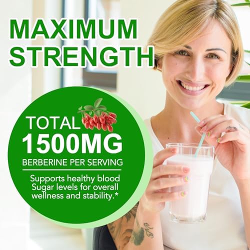 Suplemento Líquido de Berberina 60ml con Canela de Ceilán, Extracto de Cúrcuma, Melón Amargo, Apoyo Inmunológico y Digestivo - imagen 4