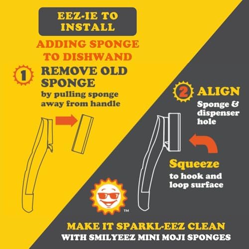 Repuesto de Esponjas Scrub Moji Smilyeez para el Dish Daddy (Reg. TM) - Paquete de 10 unidades - imagen 5