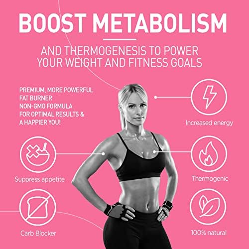 Píldoras Naturales para Bajar de Peso para Mujeres - Mejores Suplementos Dietéticos que Funcionan Rápido - Supresor de Apetito y Acelerador del - imagen 5