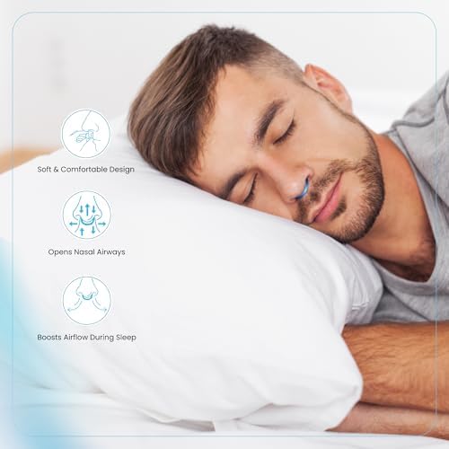 Dilatadores Nasales BABURI para Dormir – Dilatador Nasal Interno y Abre Nariz, Conos Nasales para Respirar, Válvulas de Silicona Reutilizables para - imagen 8