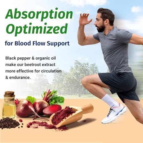 Cápsulas Orgánicas de Remolacha 1 Body Beet Vital, 1360mg Extracto de Remolacha, Energía y Circulación, Veganas, No Transgénicas - 60 Cápsulas - imagen 4