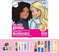 Curitas Antibacteriales para Niños Barbie, 100 Piezas en 3 Tamaños, Adhesivas y Flexibles para Cortes y Raspones. ¡Gran Regalo para Niños! - imagen 1