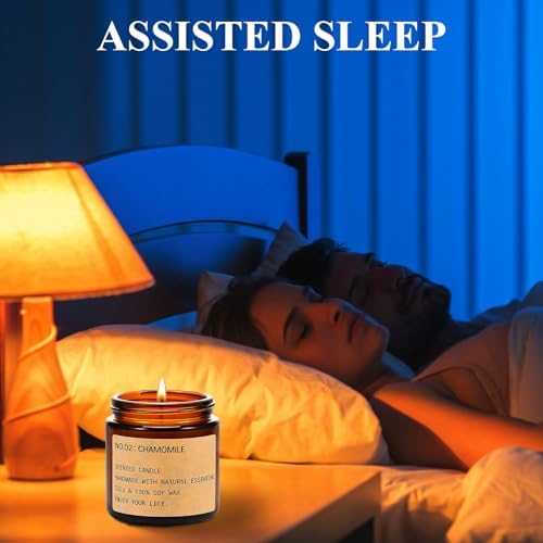 Juego de 6 Velas Aromáticas para el Hogar, 150 Horas de Tiempo de Quema, Velas de Soja Naturales, Regalos para Mujeres, Maestras y Día de las Madres - imagen 4