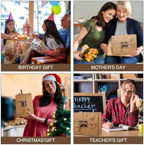 Juego de 6 Velas Aromáticas para el Hogar, 150 Horas de Tiempo de Quema, Velas de Soja Naturales, Regalos para Mujeres, Maestras y Día de las Madres - imagen 6