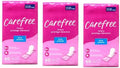 Pantiliner Carefree Acti-Fresh Body Shape Sin Fragancia - 60 Unidades, Paquete de 3 - imagen 1