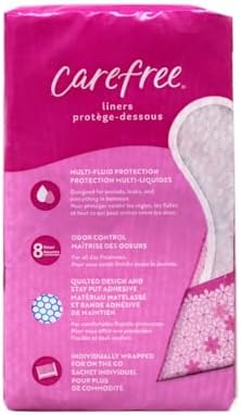 Pantiliner Carefree Acti-Fresh Body Shape Sin Fragancia - 60 Unidades, Paquete de 3 - imagen 3