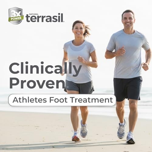 Tratamiento para Pie de Atleta Terrasil con Clotrimazol Clínicamente Comprobado, Crema Antifúngica de Fuerza Extra para Hombres y Mujeres, Alivia - imagen 6