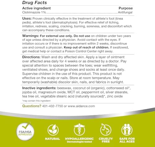 Tratamiento para Pie de Atleta Terrasil con Clotrimazol Clínicamente Comprobado, Crema Antifúngica de Fuerza Extra para Hombres y Mujeres, Alivia - imagen 8