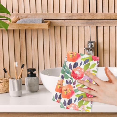 Servilletas de Papel Decorativas AnyDesign de Flores Acuareladas, 80 Pzs, Desechables para Bodas, Cumpleaños y Baby Shower - imagen 7