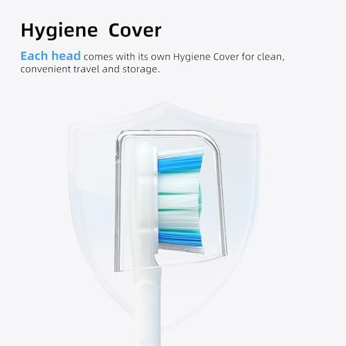 Cabezas de Cepillo DentaZotic para Cuidado de Encías, Reemplazo para Philips Sonicare, Cerdas Suaves, Paquete de 10, Color Blanco - imagen 7