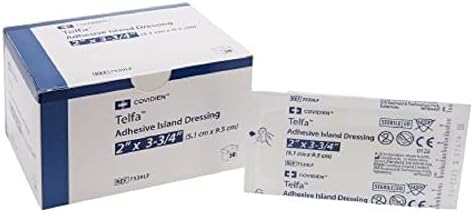 Tiras Adhesivas Estériles Telfa, 2x3.75, Sin Látex, 50 piezas en 1 - imagen 1