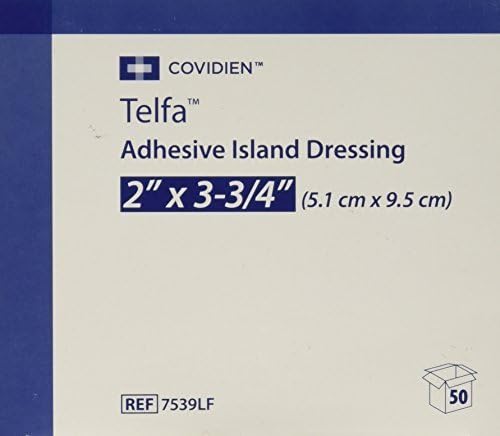 Tiras Adhesivas Estériles Telfa, 2x3.75, Sin Látex, 50 piezas en 1 - imagen 2