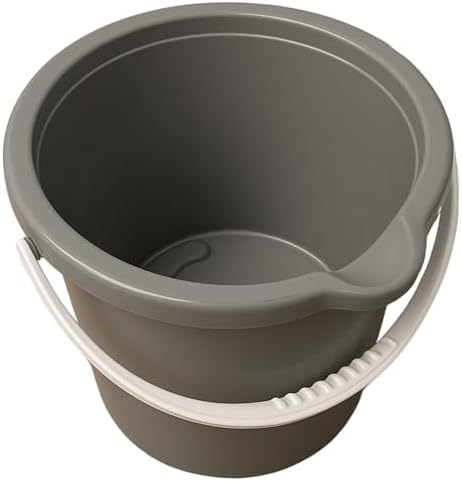 Cubeta JOEY'Z de 10QT (9.5L) con asa resistente, ideal para limpieza, trapeado, proyectos, almacenamiento y pintura. - imagen 4
