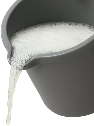 Cubeta JOEY'Z de 10QT (9.5L) con asa resistente, ideal para limpieza, trapeado, proyectos, almacenamiento y pintura. - imagen 5