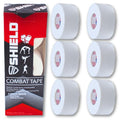 Cinta SHIELD para Combate | Cinta de Boxeo para Manos, Hecha en EE. UU., Cinta Atlética de 1 pulgada, Fácil de Rasgar, 1 x 10 Yards, Paquete de 6, - imagen 1