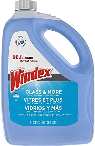 Limpiador de Vidrios y Superficies Windex 682252EA Fórmula Potenciada, Botella de 1 Galón - imagen 2