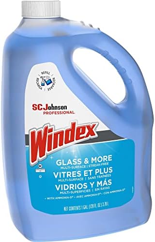 Limpiador de Vidrios y Superficies Windex 682252EA Fórmula Potenciada, Botella de 1 Galón - imagen 3