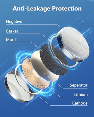 Baterías de Litio Philips CR2430 de 3V, Paquete de 20, Larga Duración, Almacenamiento de 10 Años, a Prueba de Fugas y Seguras para Niños, para Llaves - imagen 4