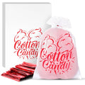 Bolsas de Algodón de Azúcar Mkway 100 Piezas, 11.8x17.7 Pulgadas, Suministros Perfectos para Palitos y Conos, Accesorios a Granel para Carnavales - imagen 1