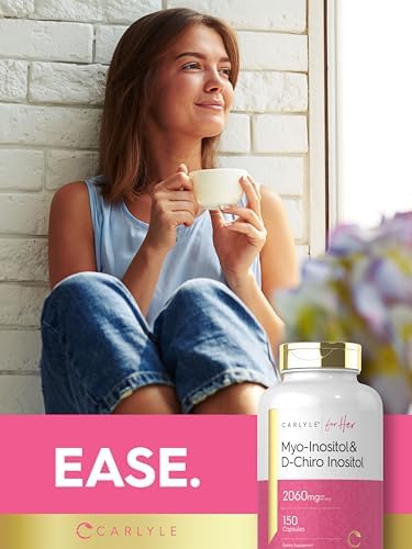 Suplemento Carlyle de Myo-Inositol y D-Chiro Inositol para Mujeres | 2060mg | 150 Cápsulas | Complejo No Transgénico y Libre de Gluten - imagen 7