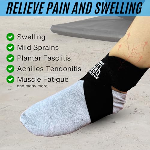 Soporte para Tendón de Aquiles y Fascitis Plantar MDUB con Correa en X para Tobillo, 1 Paquete, Alivio de Dolor por Tendinitis, Ideal para Deportes - imagen 3