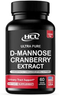 HCL HERBAL CODE LABS D-Mannosa con Extracto de Arándano en Cápsulas 1500mg – Suplemento de Alta Potencia para el Tracto Urinario – 60 Cápsulas No GMO - imagen 1