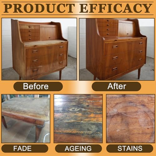Egmsic 2 Piezas Spray de Cera de Abeja, Pulidor Natural para Muebles, Limpiador en Spray para Madera, Ideal para Salas, Cocinas, Mesas y Gabinetes - imagen 5