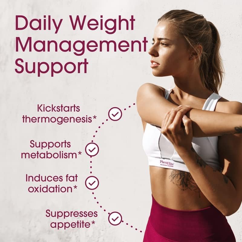 Phenelite Quema Grasa para Mujeres - Suplemento para Pérdida de Peso y Reducción de Grasa Abdominal - Pastillas Veganas con Cetonas de Frambuesa y - imagen 4