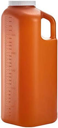 Orinal Grande para Hombre con Tapa a Prueba de Fugas (3000 mL o 101 oz.) Color Ámbar - imagen 1