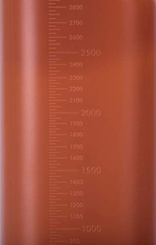 Orinal Grande para Hombre con Tapa a Prueba de Fugas (3000 mL o 101 oz.) Color Ámbar - imagen 3