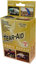 Kit de Reparación de Tela Tear-AID D-KIT-A01-100, Tipo A, Transparente - imagen 1