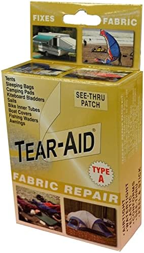 Kit de Reparación de Tela Tear-AID D-KIT-A01-100, Tipo A, Transparente - imagen 1