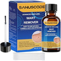 Sanuscode Removedor de Verrugas Líquido con 17% de Ácido Salicílico, Kit de Eliminación Rápida para Verrugas Plantares y Comunes, 30 ml - imagen 1