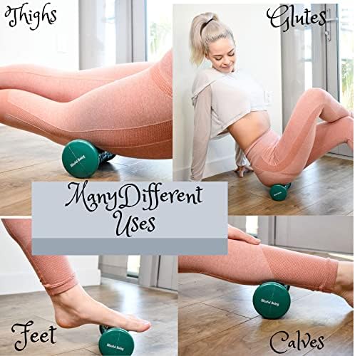 Rodillo para pies caliente y frío Blissful Being para fascitis plantar y neuropatía | Rodillo de masaje para recuperación de acupresión profunda - imagen 2