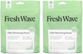 Packs Eliminadores de Olores Fresh Wave | 2 Bolsas de 6 Cada Una | Alivio Natural para Espacios Pequeños | Eliminador de Olores a Base de Plantas | - imagen 1