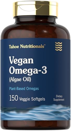 Suplemento Vegano Omega 3 Carlyle | 150 Cápsulas Blandas | Aceite de Algas | Sin OGM y Libre de Gluten | Tahoe Nutritionals - imagen 1