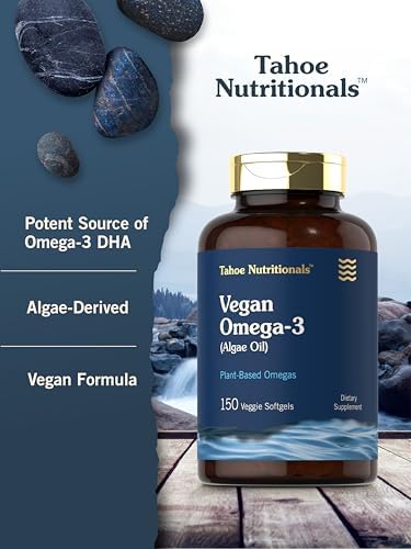 Suplemento Vegano Omega 3 Carlyle | 150 Cápsulas Blandas | Aceite de Algas | Sin OGM y Libre de Gluten | Tahoe Nutritionals - imagen 4