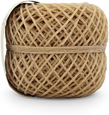 Cuerda de Cáñamo 100% Orgánica Beeline X Hemplights, 200 FT, Tamaño Estándar, Sin Blanquear, No Tóxica, Hecha en Europa - imagen 3
