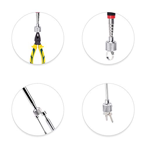 Juego de 4 Herramientas Magnéticas de Recogida, Varilla Telescópica (1.5LB 3LB 10LB 15LB) Regalos de Cumpleaños para Hombre, Papá, Esposo, Navidad, - imagen 6