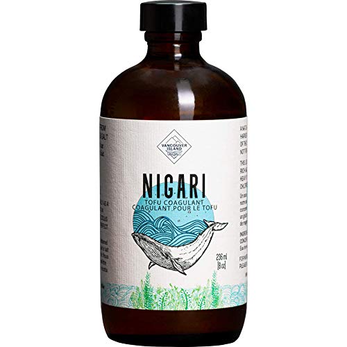Nigari - Coagulante Líquido para Tofu de 8oz - Estilo Japonés Natural - Hecho en Canadá - Cloruro de Magnesio para Hacer Tofu y Queso Casero - imagen 1